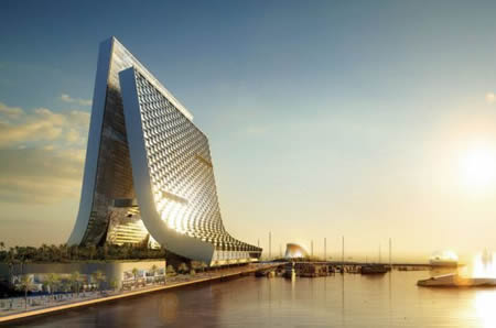  Проект Marina + Beach Towers: здание с начинкой