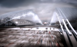 Проект главной спортивной арены в Сочи