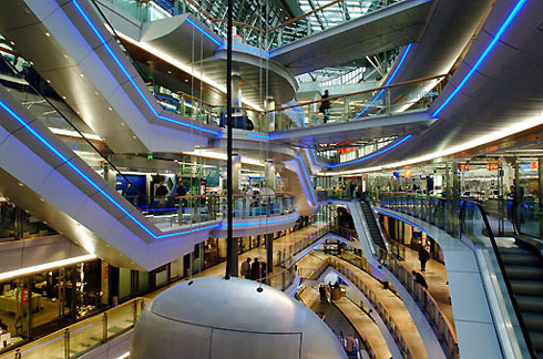 торговый центр Sevens в Дюссельдорфе (Германия)