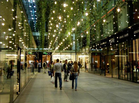 Торговый центр Funf Hofe в Мюнхене (Германия)