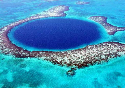 The Great Blue Hole.