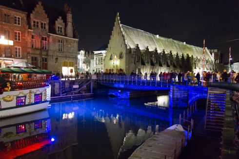 Фестиваль света в Бельгии 2012 Фото