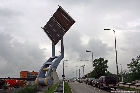 Мост Slauerhoffbrug, Нидерланды, 2000