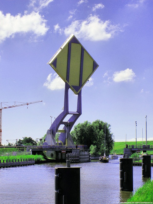 Мост Slauerhoffbrug, Нидерланды, 2000