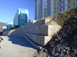 Уникальная технология подпорных стен разработана для Владивостока