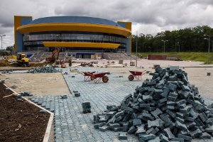Основные этапы строительства концертно-спортивного комплекса во Владивостоке завершены