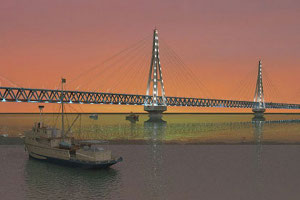 В тендере на строительство моста за 64 млрд рублей участвуют ВТБ, Vinci и «Стройгазконсалтинг»