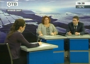 Сергей Федоренко в прямом эфире передачи «В центре внимания»
